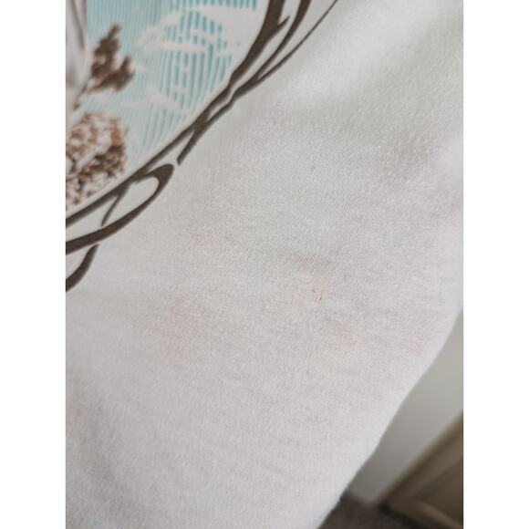 Wound Up Women's Plus Size 2x Joshua Tree T-shirt Ring Neck Crop *See Desc* - Picture 5 of 6